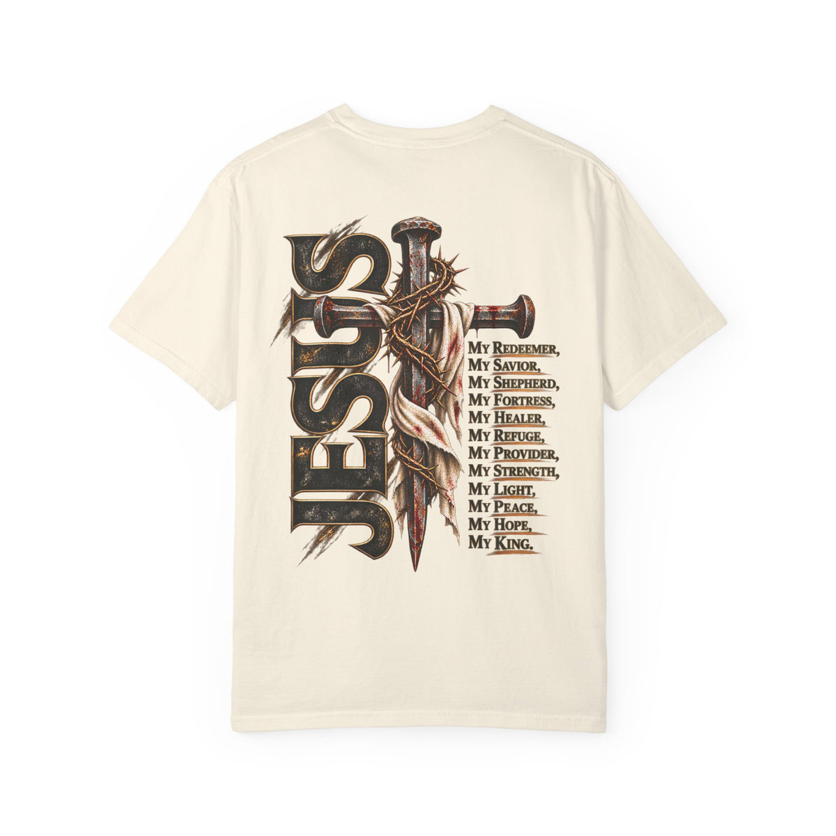 Jesus Cross Design T-shirt | Religious Faith