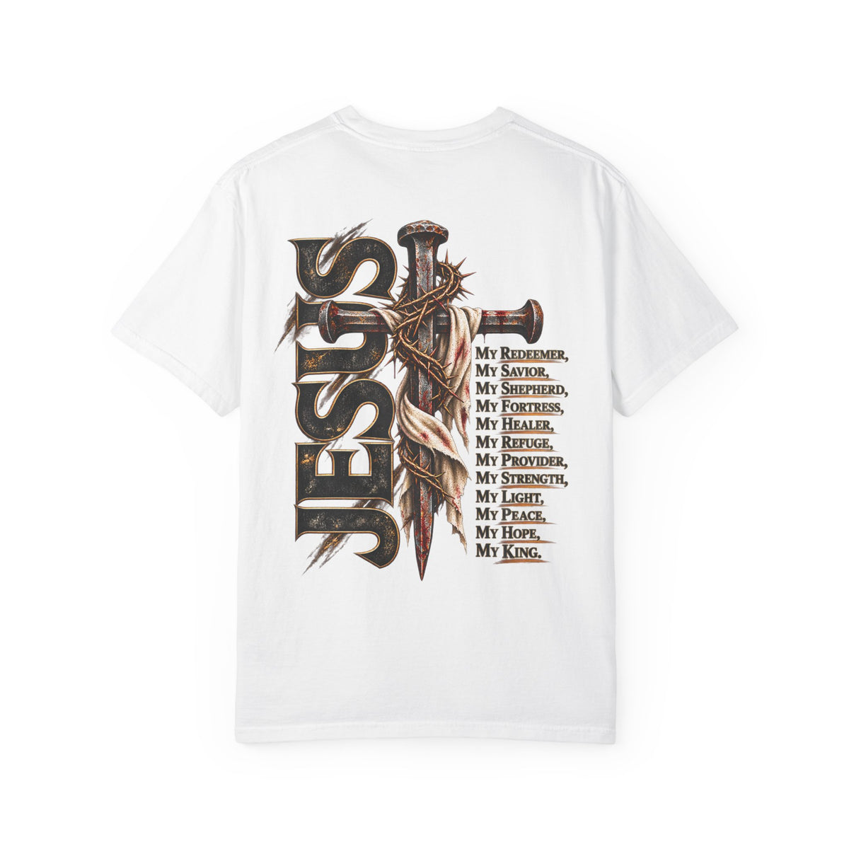 Jesus Cross Design T-shirt | Religious Faith