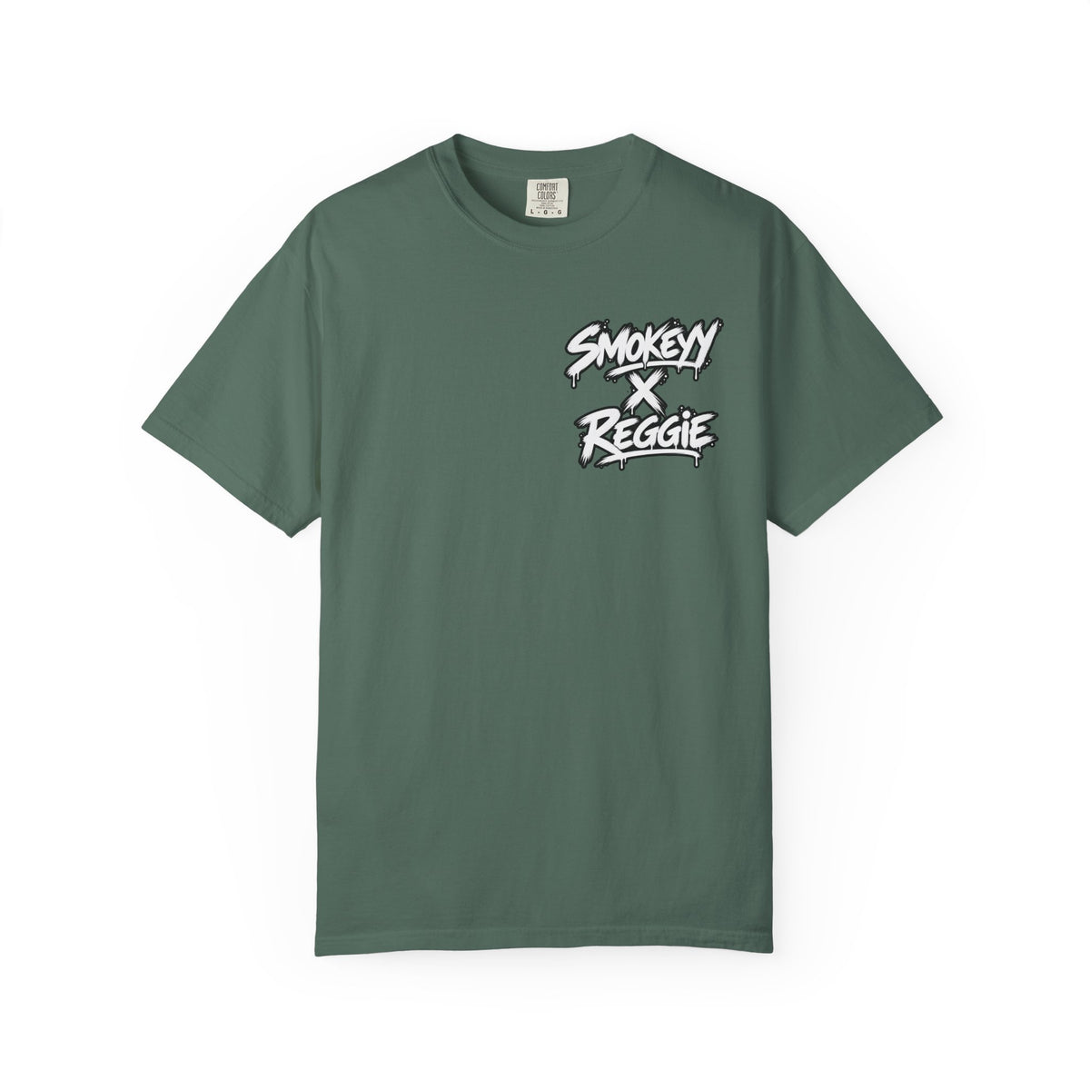 Smokey x Reggie Graphic T‑Shirt — Vintage Photo Back Print