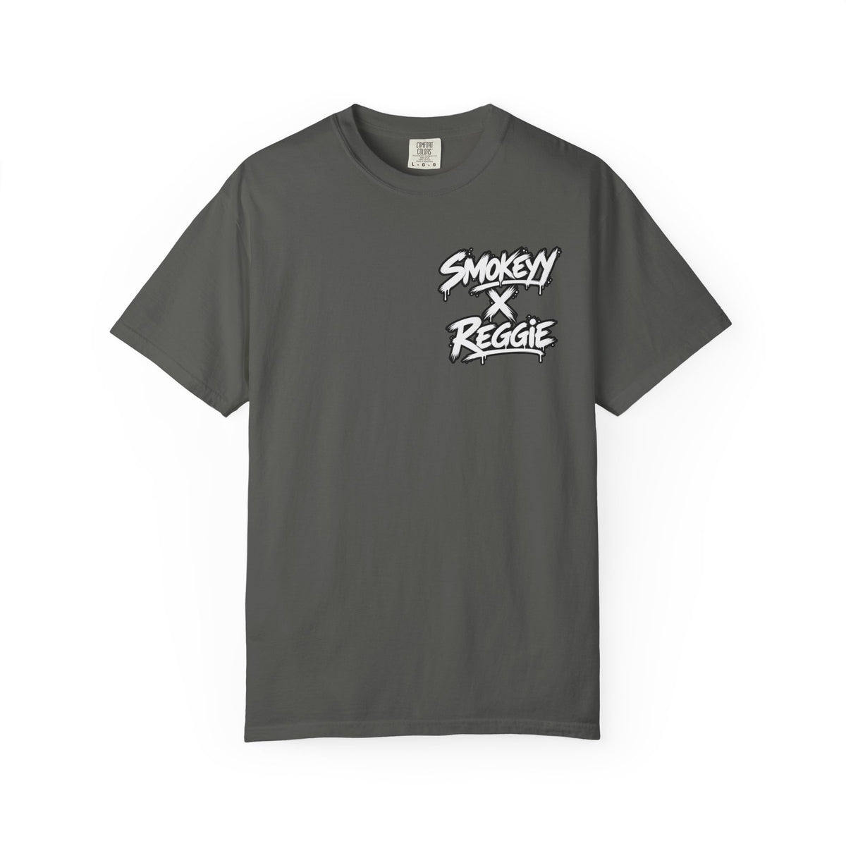 Smokey x Reggie Graphic T‑Shirt — Vintage Photo Back Print