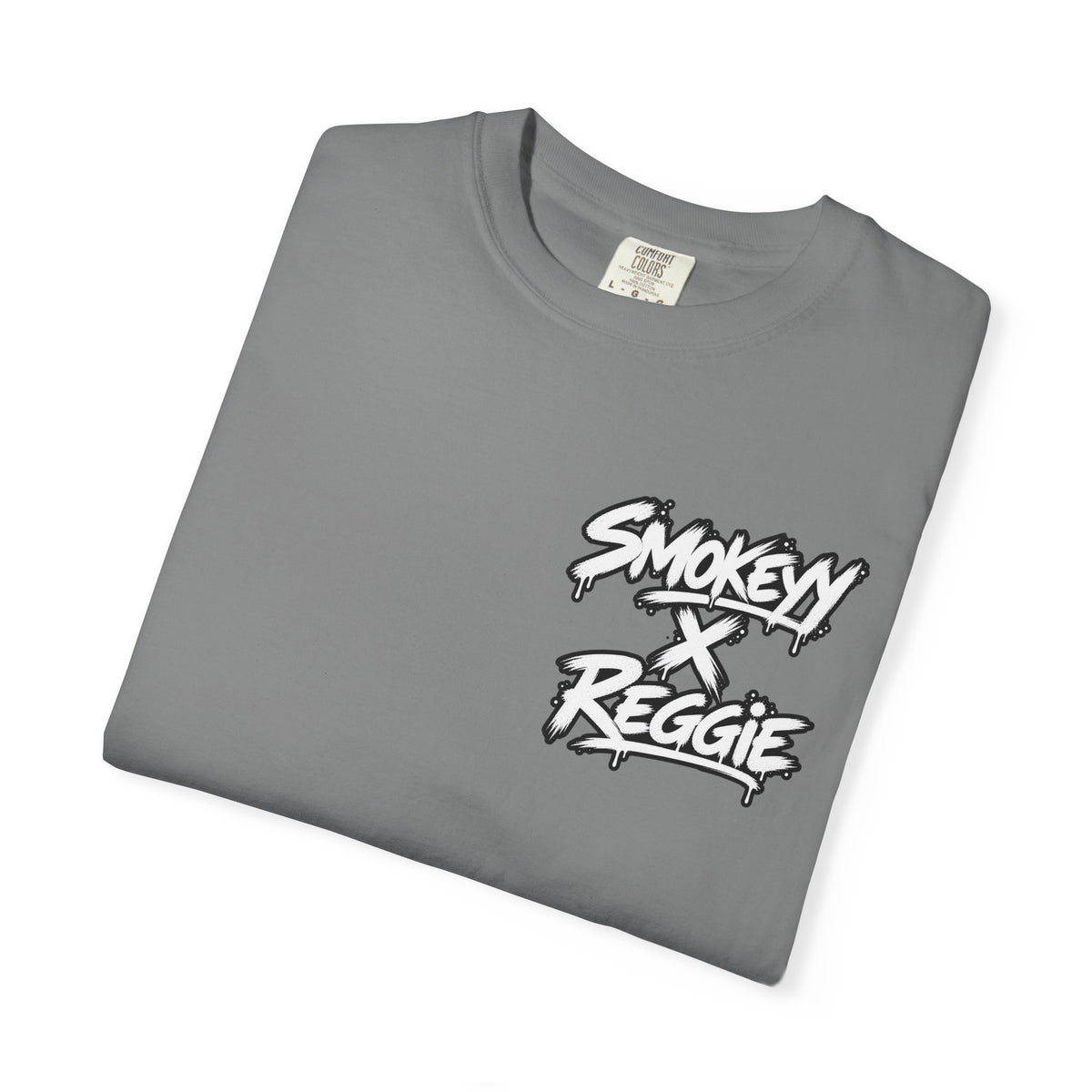 Smokey x Reggie Graphic T‑Shirt — Vintage Photo Back Print