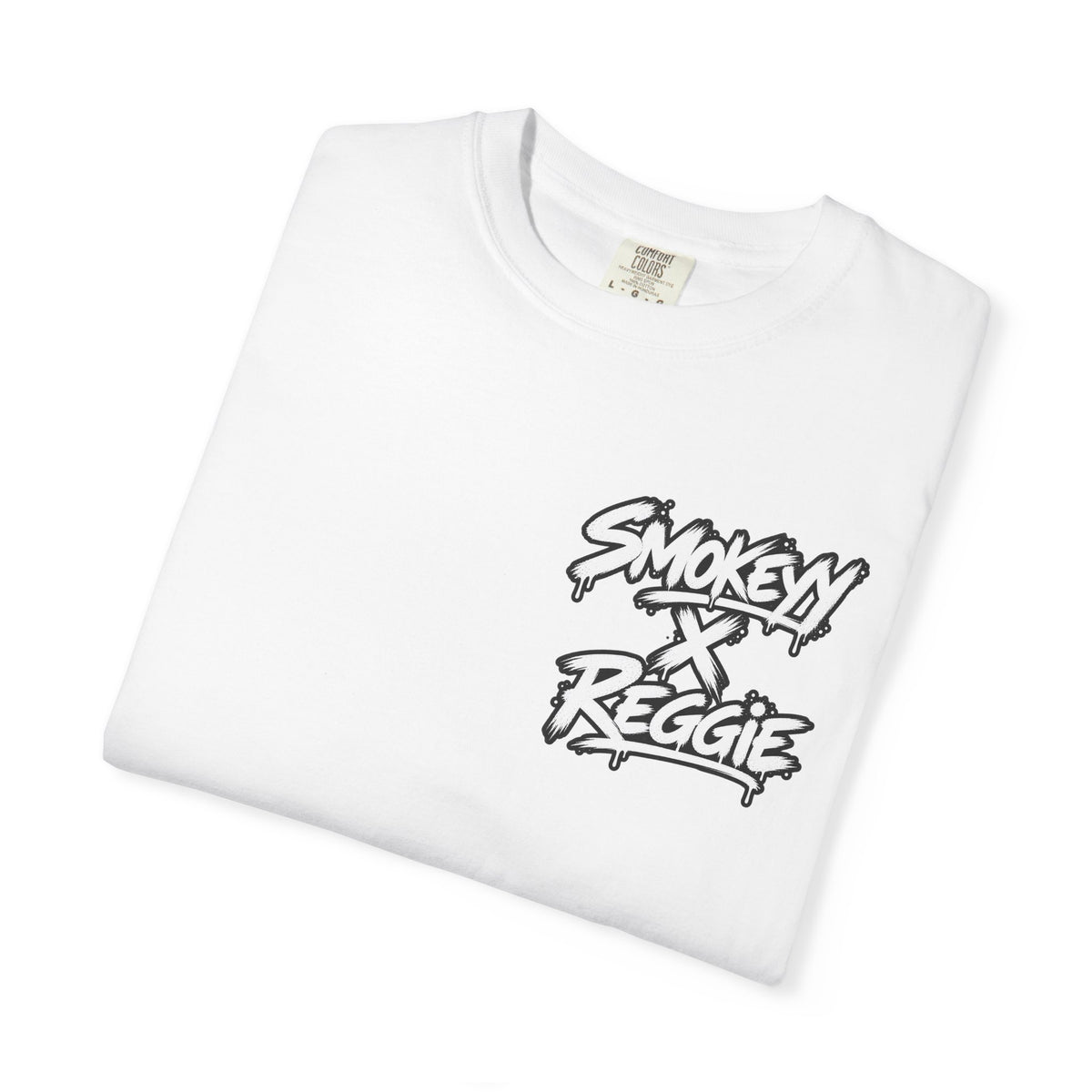 Smokey x Reggie Graphic T‑Shirt — Vintage Photo Back Print