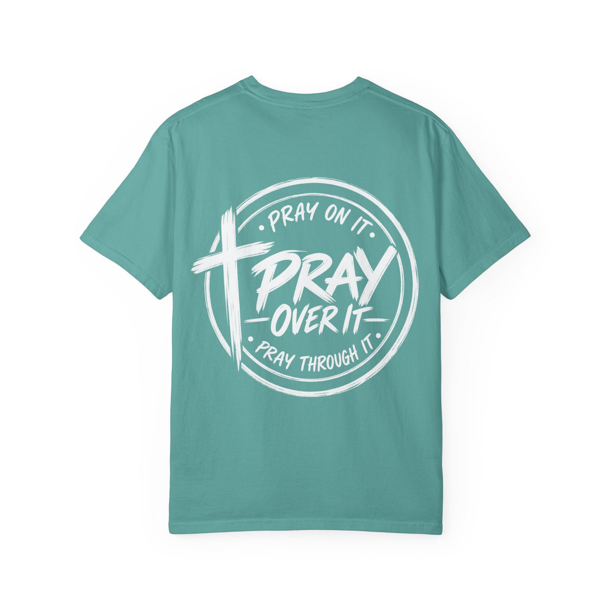 Pray Over It T-shirt | Christian Cross Typography