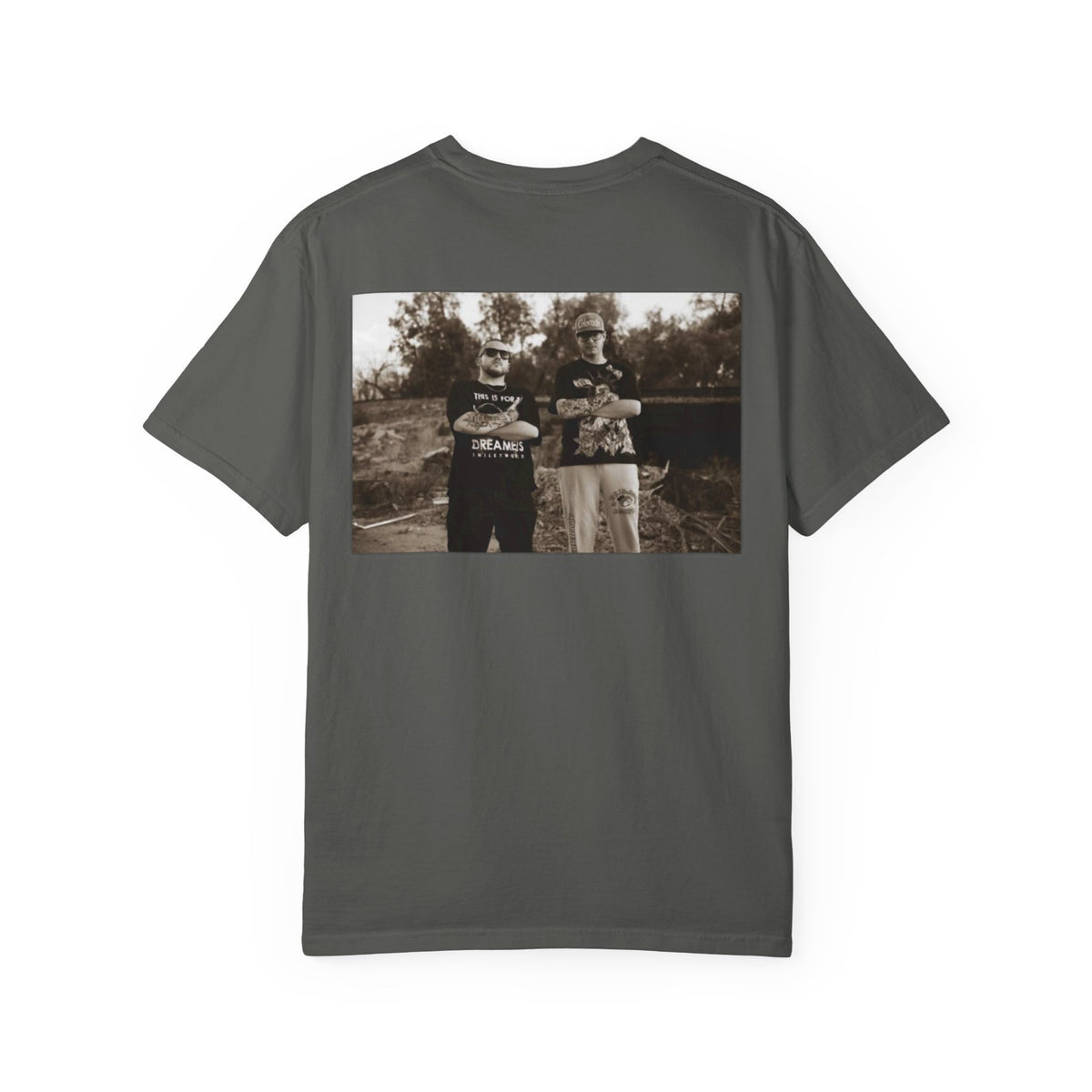 Smokey x Reggie Graphic T‑Shirt — Vintage Photo Back Print