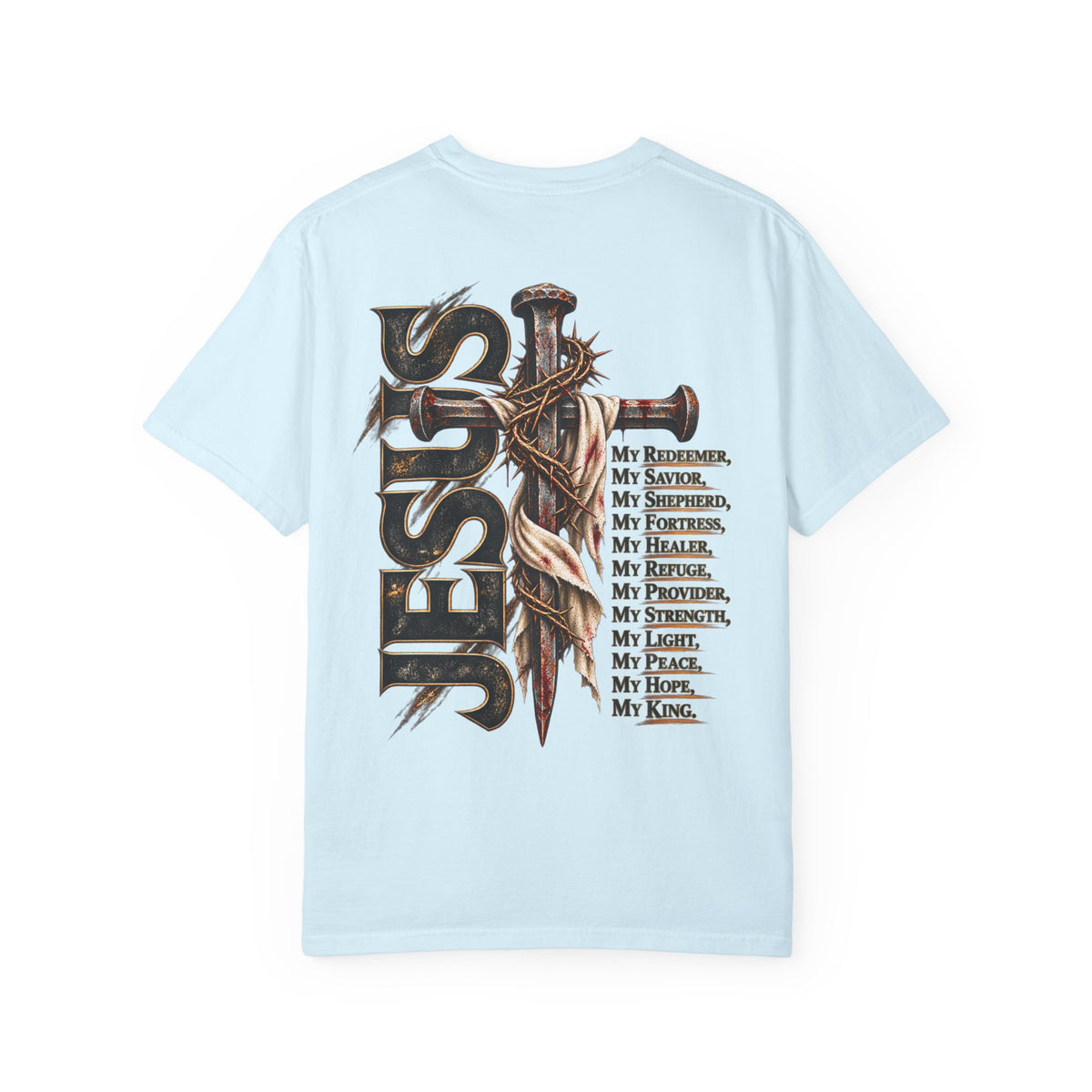 Jesus Cross Design T-shirt | Religious Faith