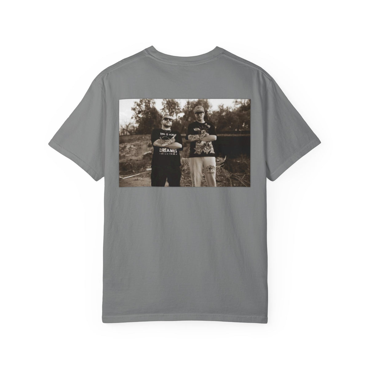 Smokey x Reggie Graphic T‑Shirt — Vintage Photo Back Print