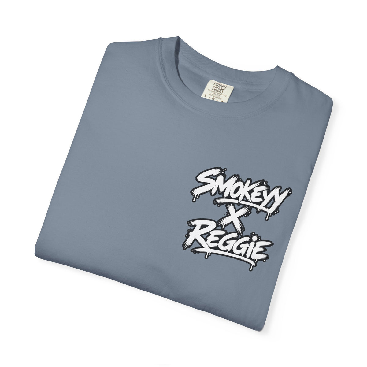 Smokey x Reggie Graphic T‑Shirt — Vintage Photo Back Print