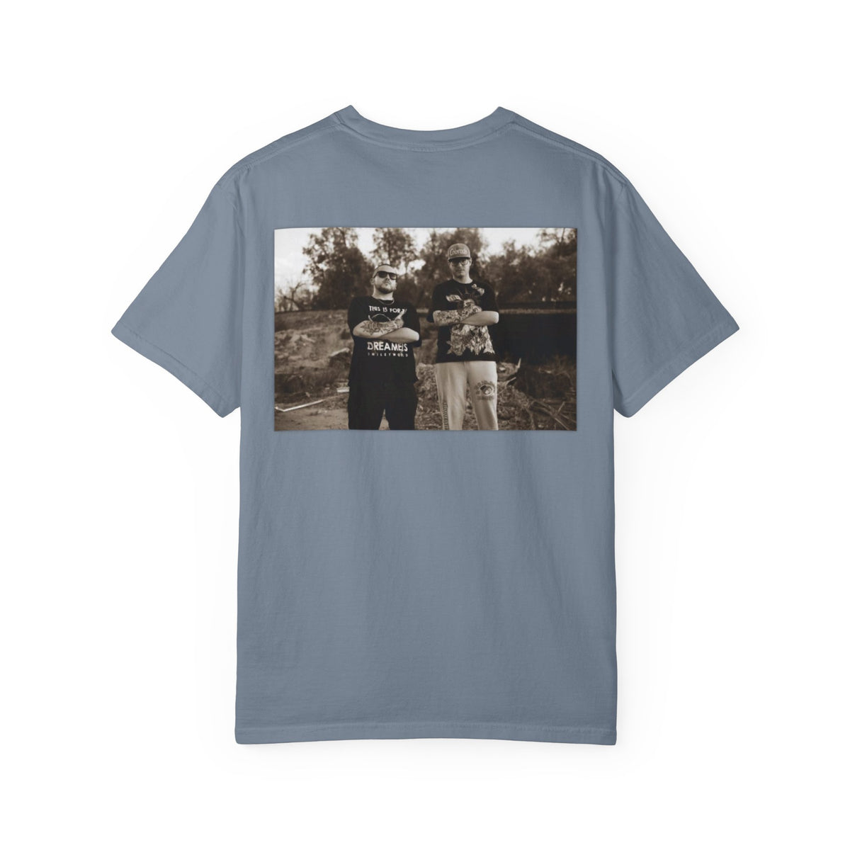 Smokey x Reggie Graphic T‑Shirt — Vintage Photo Back Print