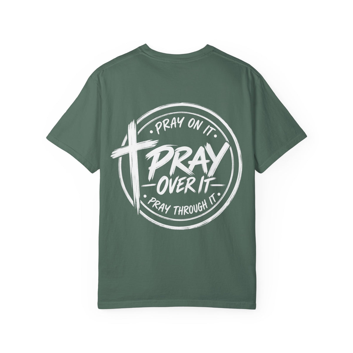 Pray Over It T-shirt | Christian Cross Typography