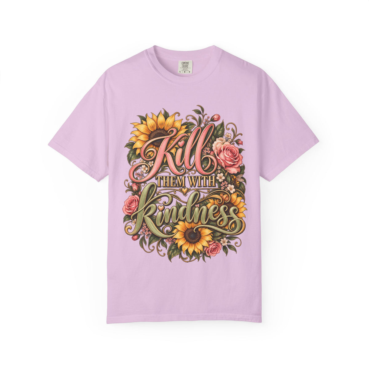 Kill Them With Kindness Floral T-Shirt
