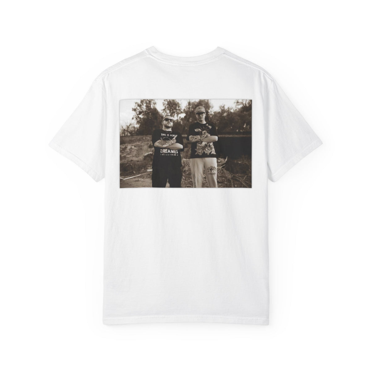 Smokey x Reggie Graphic T‑Shirt — Vintage Photo Back Print