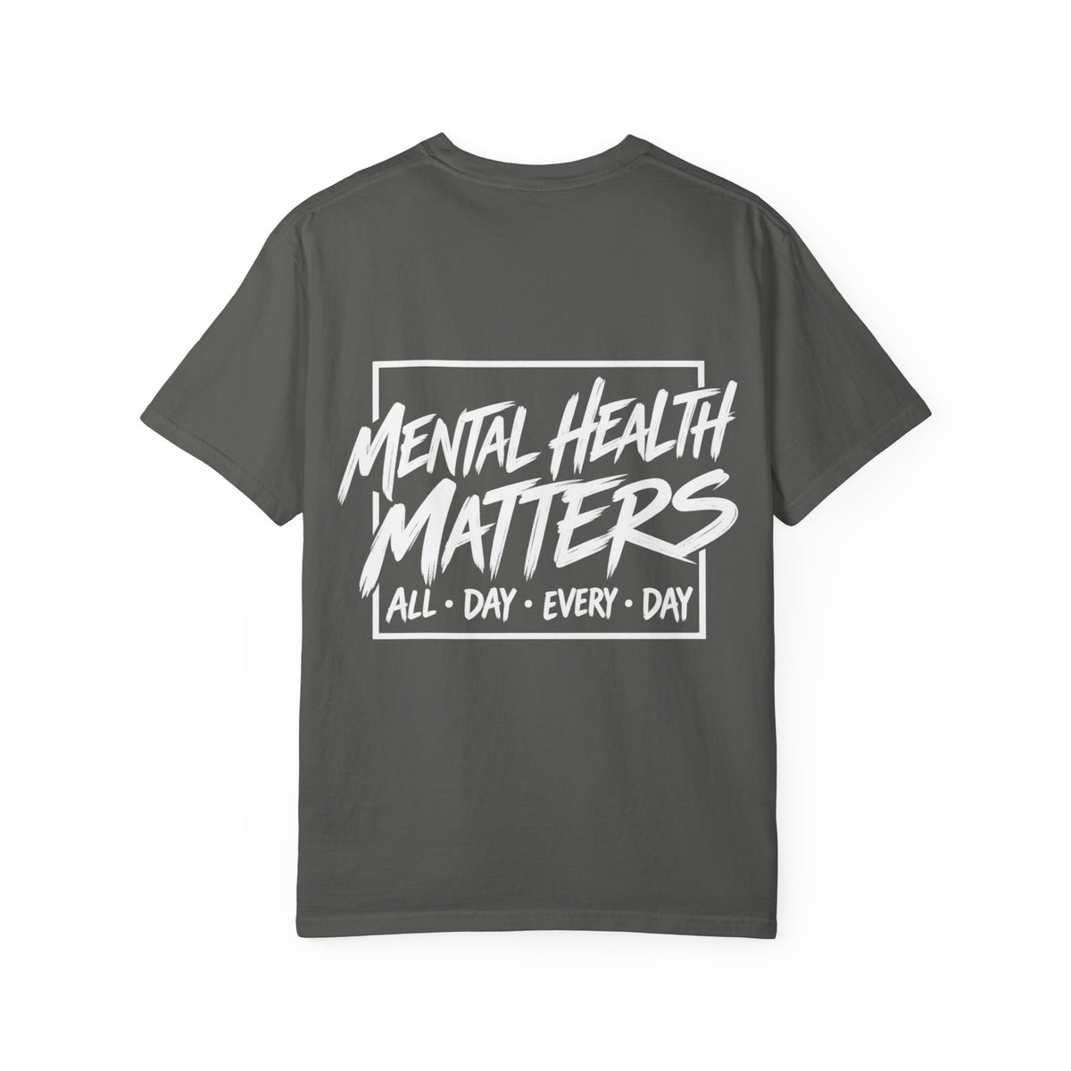 Mental Health Matters T-shirt | Brain Illustration, All Day Every Day