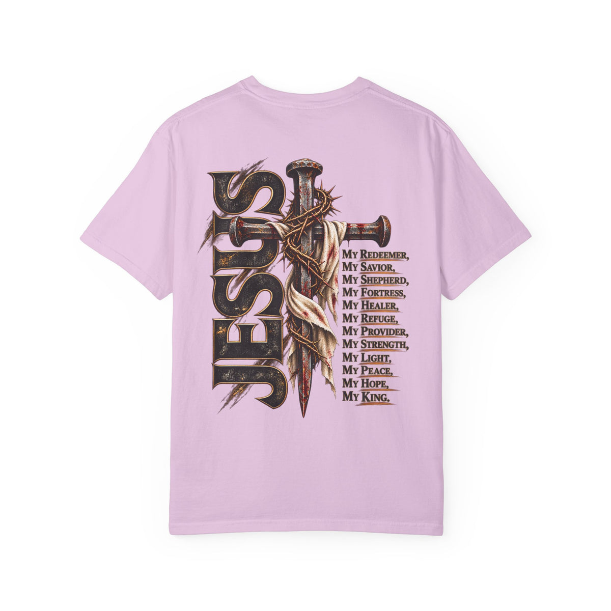 Jesus Cross Design T-shirt | Religious Faith