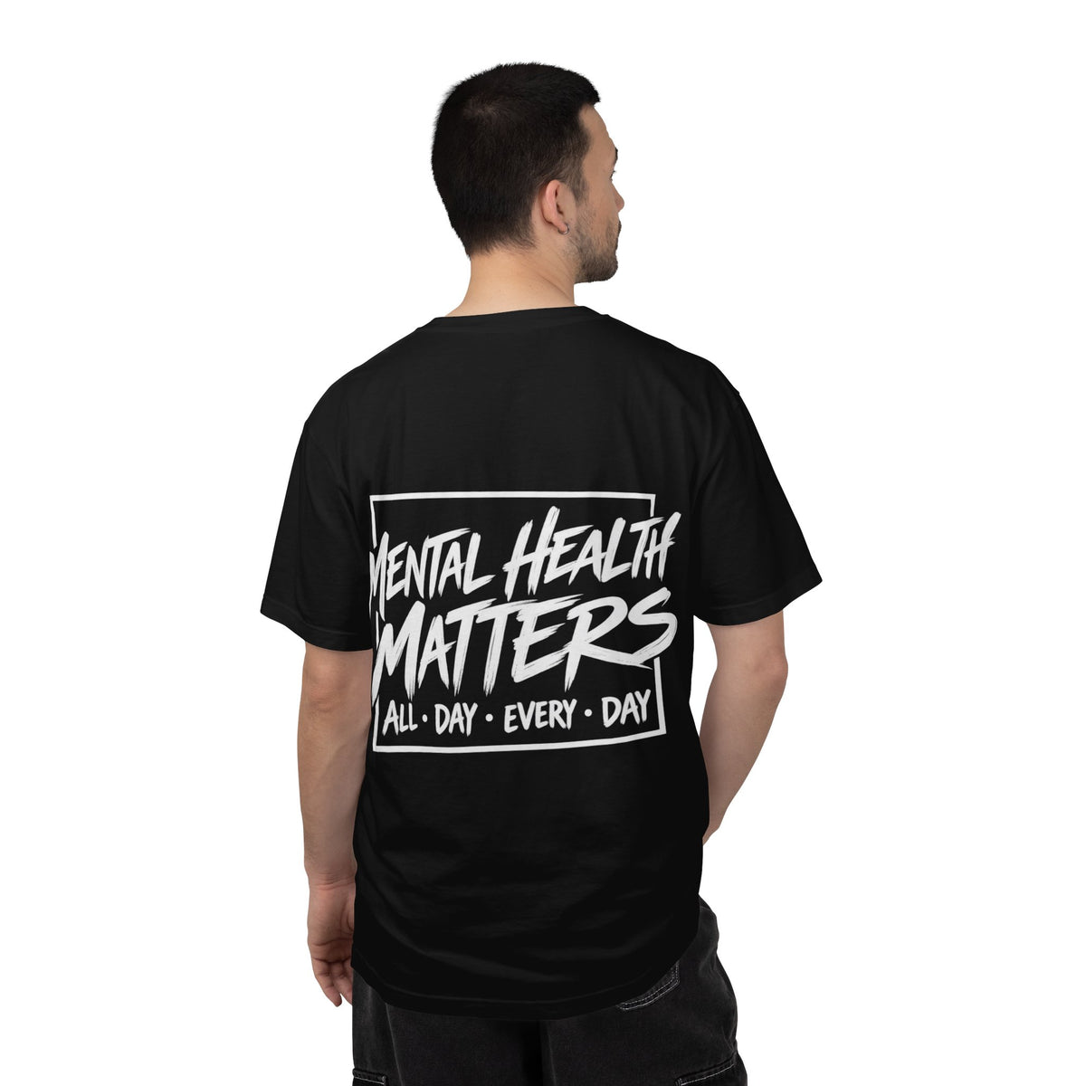 Mental Health Matters T-shirt | Brain Illustration, All Day Every Day