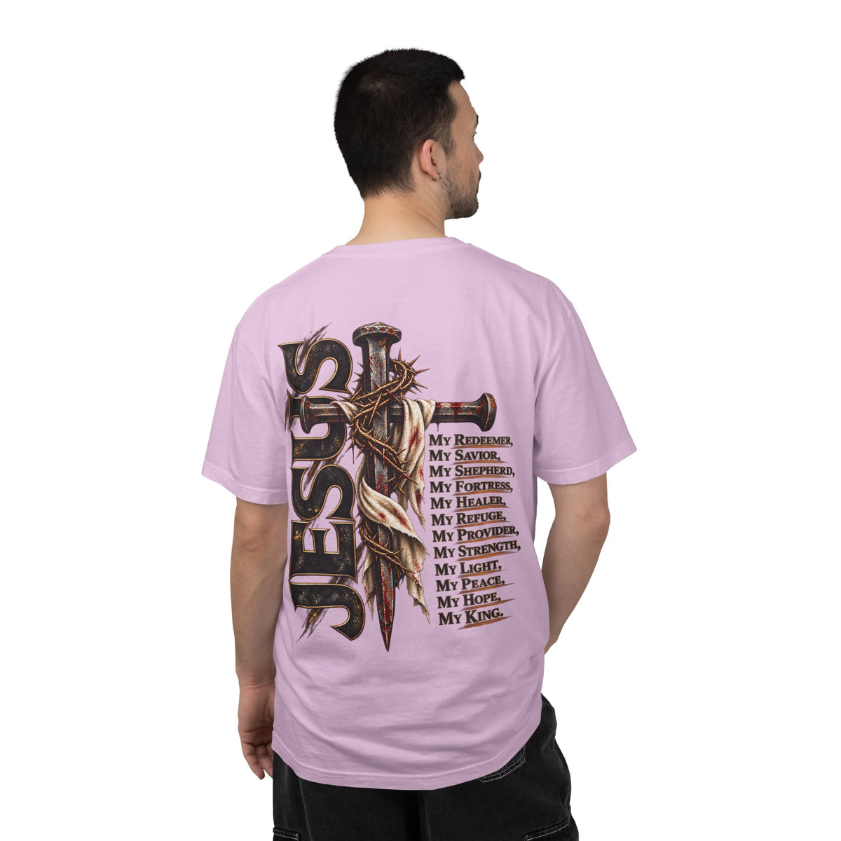 Jesus Cross Design T-shirt | Religious Faith
