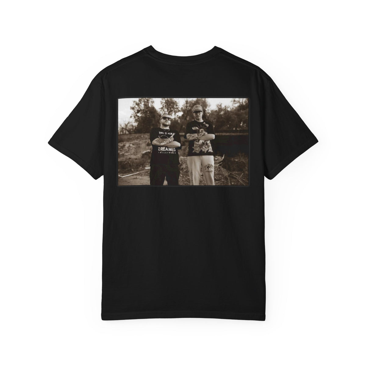 Smokey x Reggie Graphic T‑Shirt — Vintage Photo Back Print