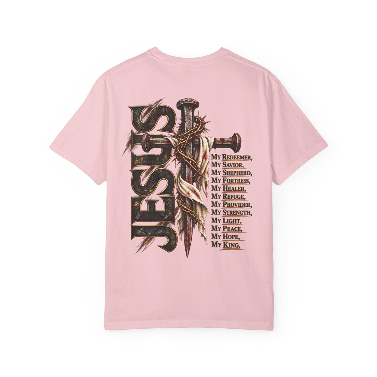 Jesus Cross Design T-shirt | Religious Faith