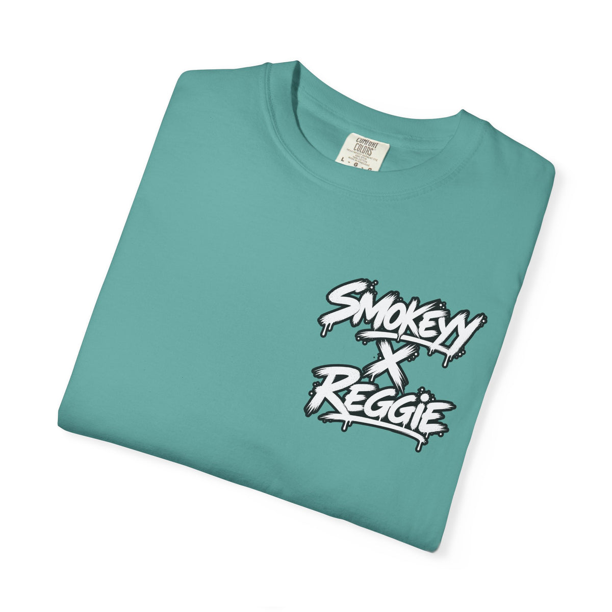 Smokey x Reggie Graphic T‑Shirt — Vintage Photo Back Print