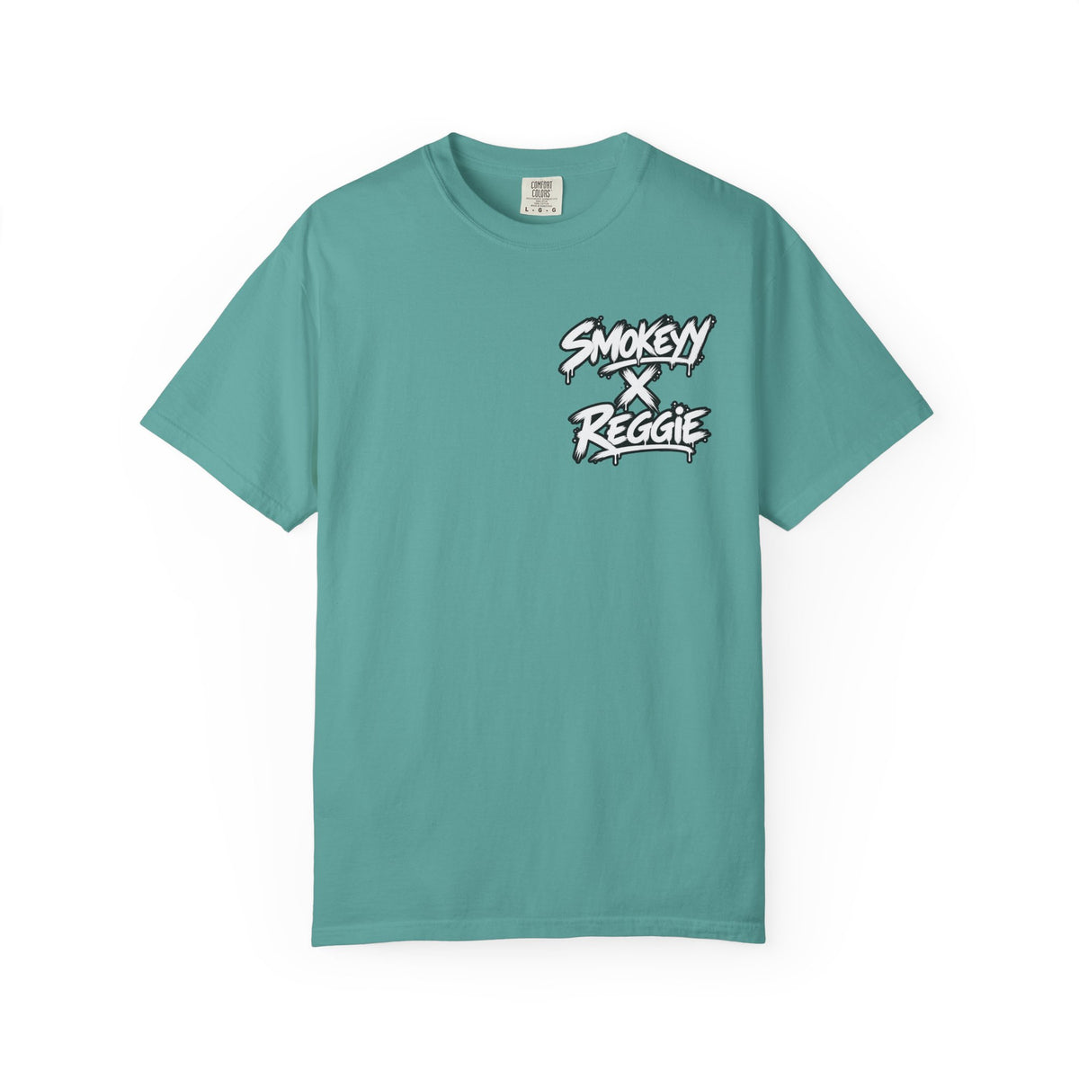 Smokey x Reggie Graphic T‑Shirt — Vintage Photo Back Print