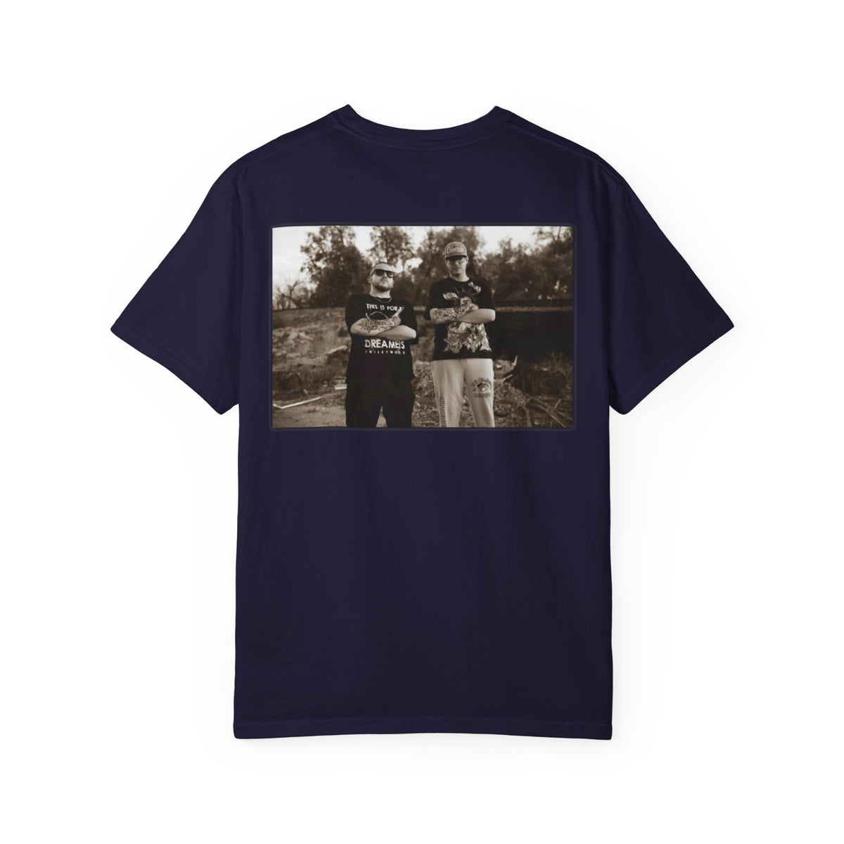 Smokey x Reggie Graphic T‑Shirt — Vintage Photo Back Print