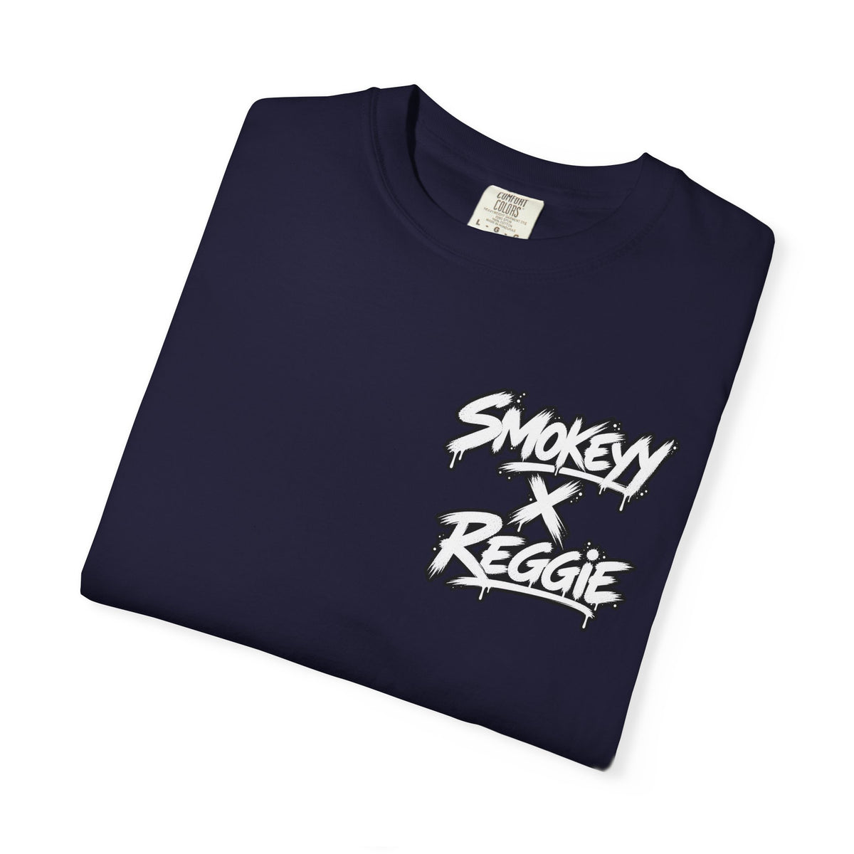 Smokey x Reggie Graphic T‑Shirt — Vintage Photo Back Print