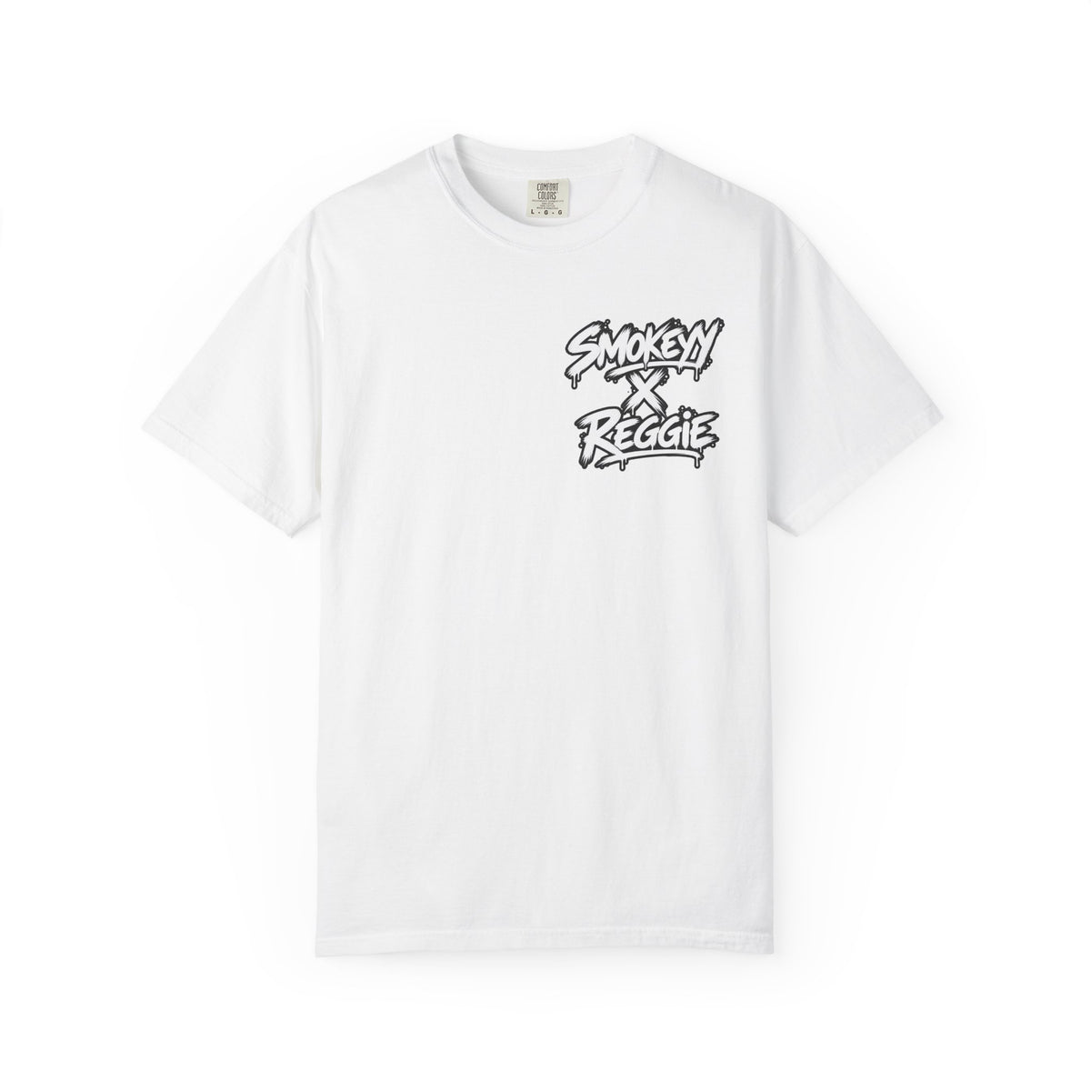 Smokey x Reggie Graphic T‑Shirt — Vintage Photo Back Print