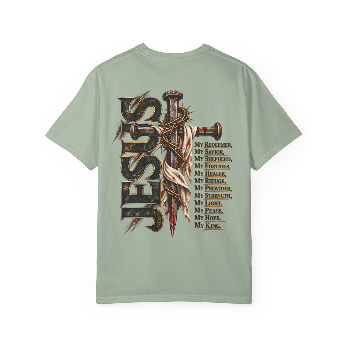 Jesus Cross Design T-shirt | Religious Faith