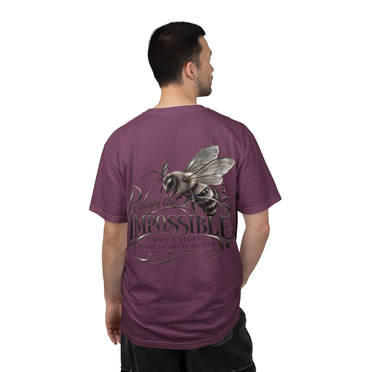 “Perhaps the Impossible” Bee Inspirational T-Shirt