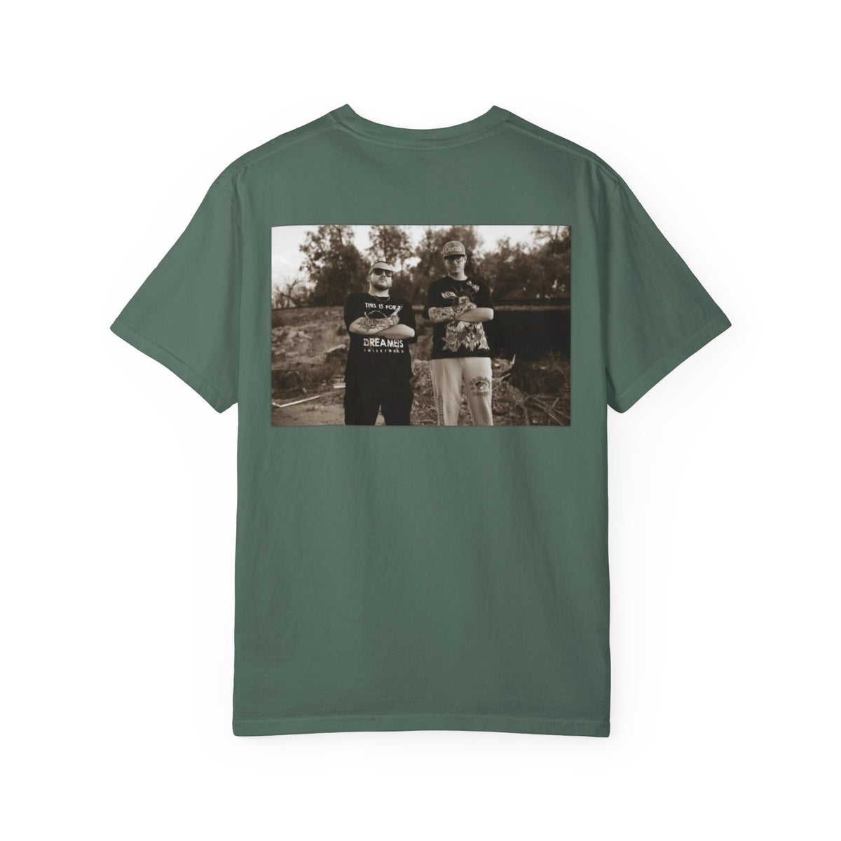 Smokey x Reggie Graphic T‑Shirt — Vintage Photo Back Print
